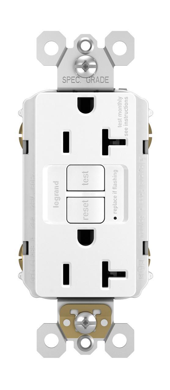 Pass & Seymour® 2097NAW GFCI Receptacles