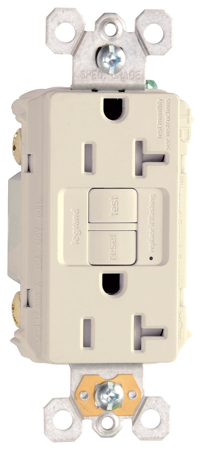 Pass & Seymour® 2097TRNALA GFCI Receptacles