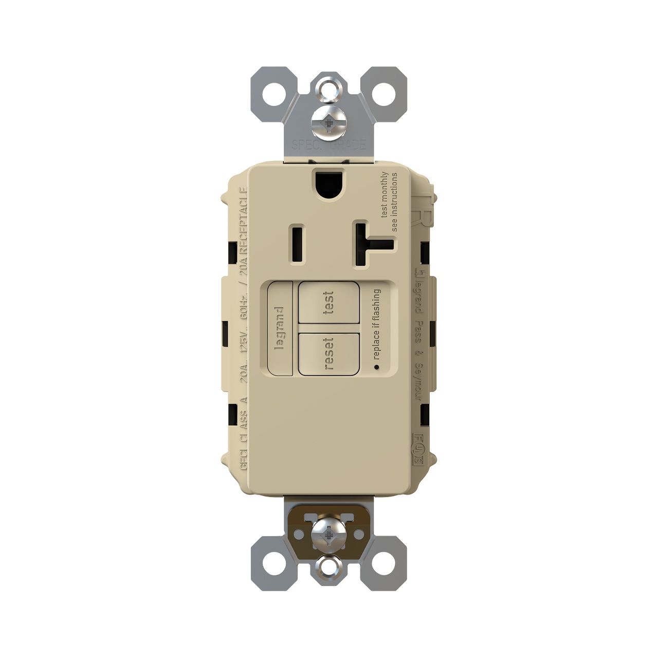 Pass & Seymour® 2097TRSGLI GFCI Receptacles