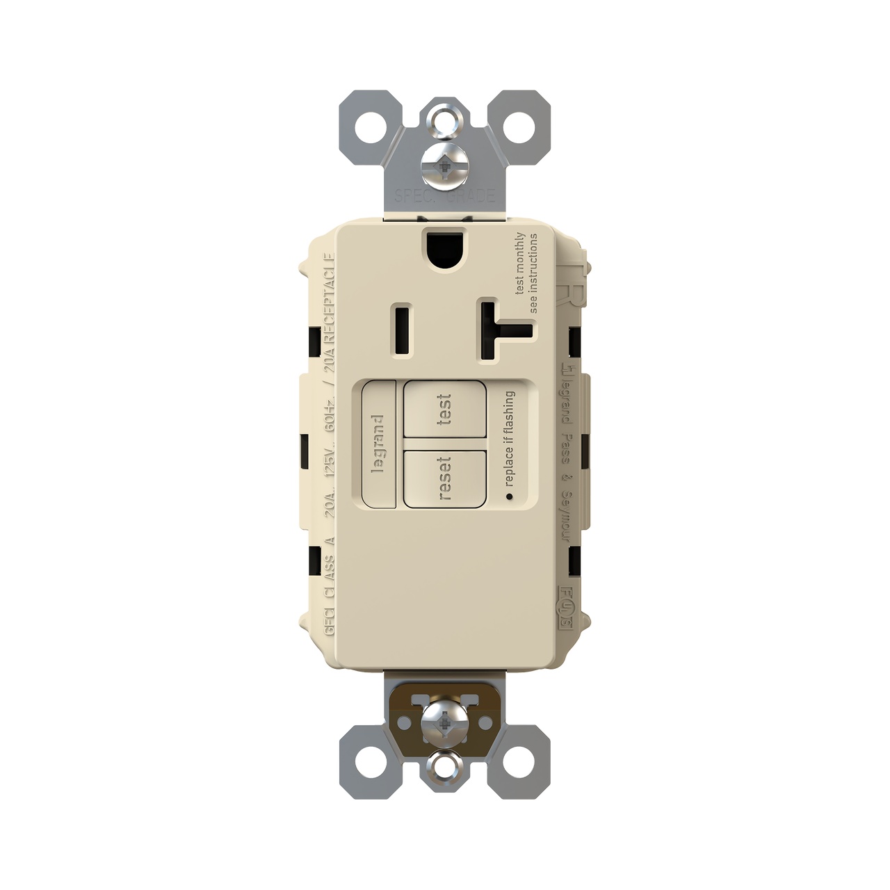 Pass & Seymour® 2097TRSGLLA GFCI Receptacles