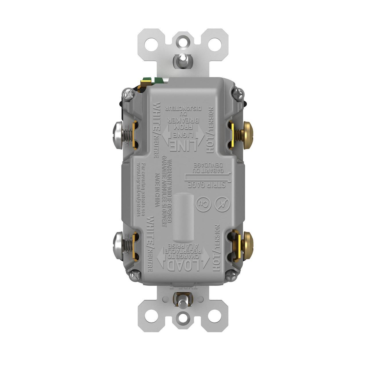 Pass & Seymour® 2097TRUSBACBK Combination GFCI Devices