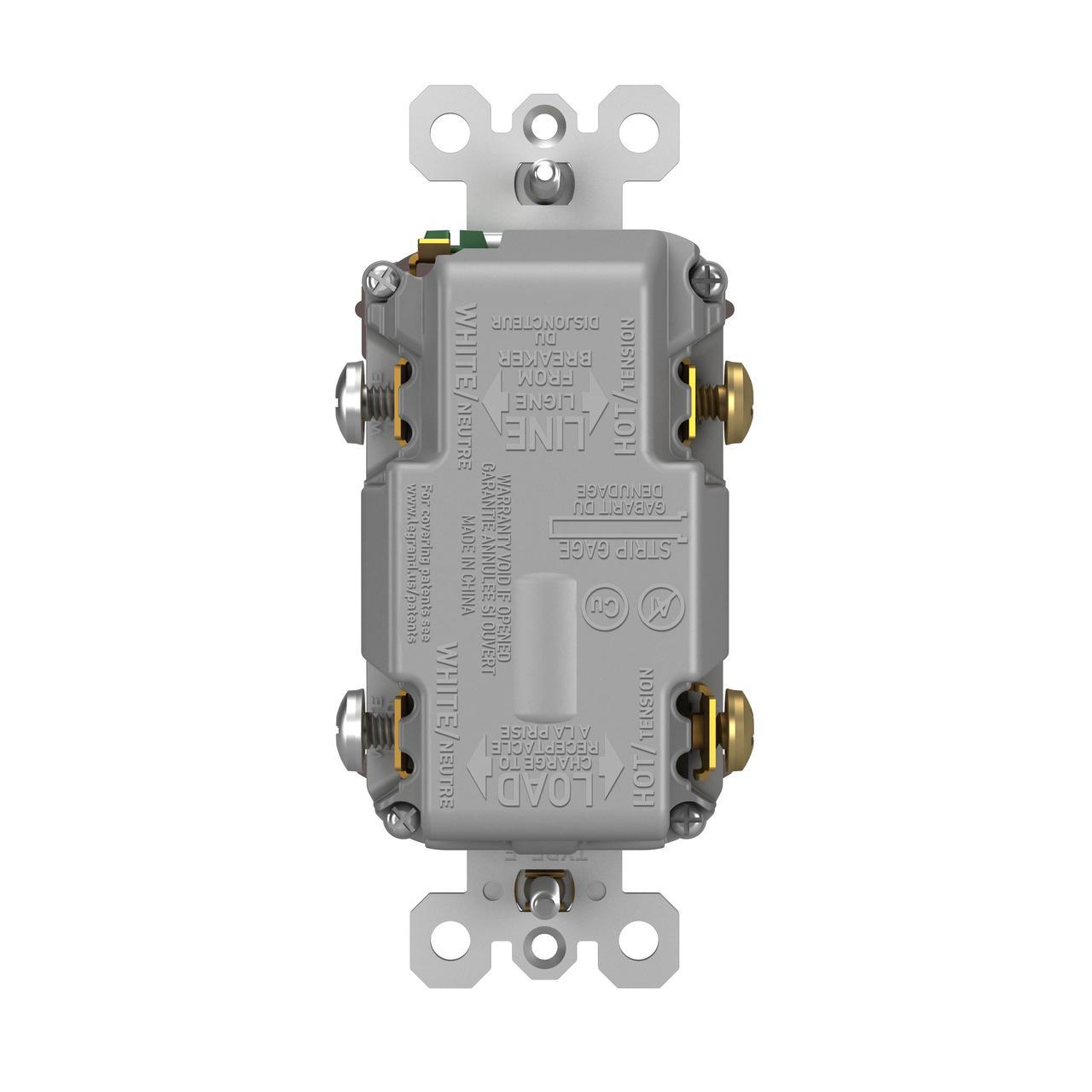 Pass & Seymour® 2097TRUSBACDBC4 Combination GFCI Devices