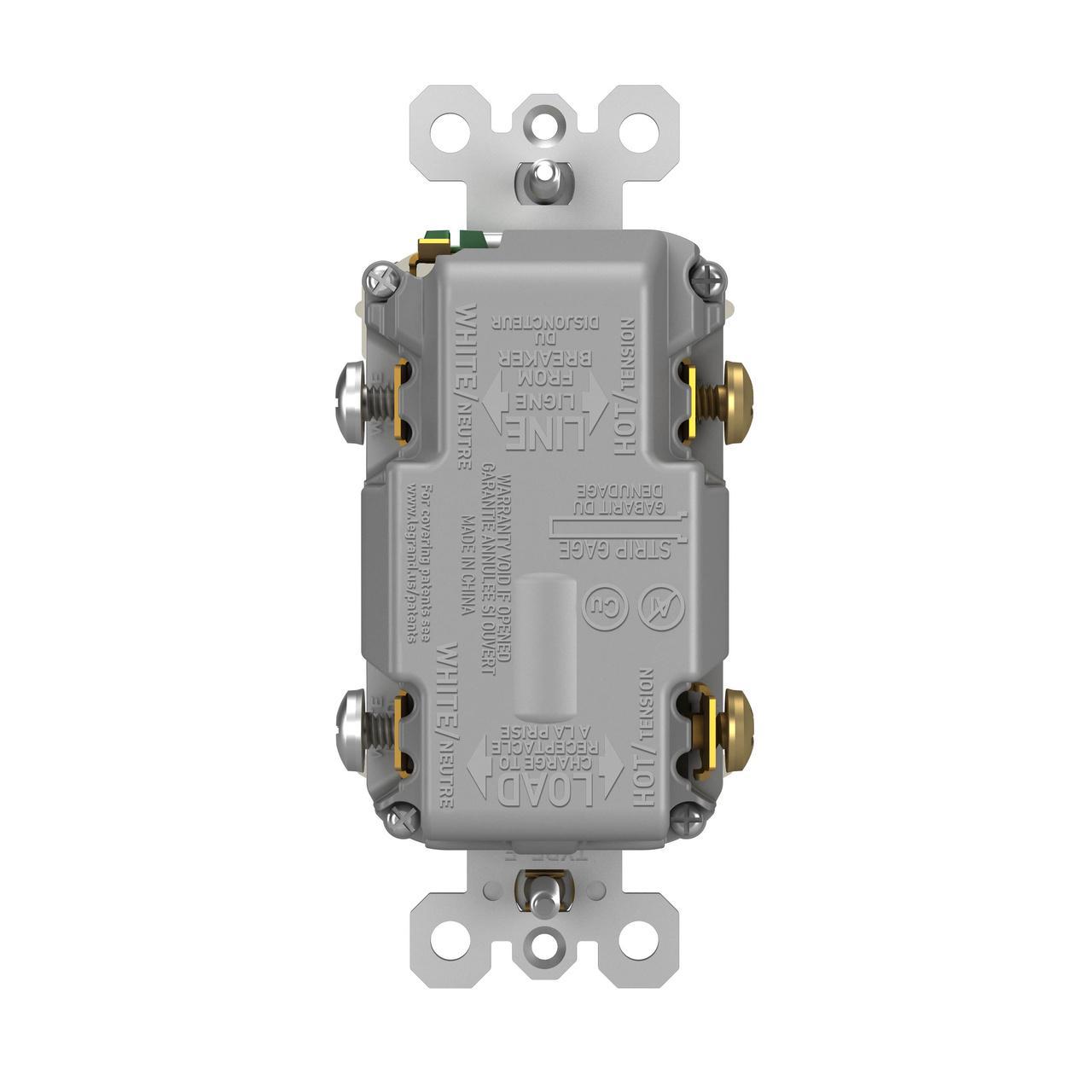 Pass & Seymour® 2097TRUSBACNIC4 Combination GFCI Devices