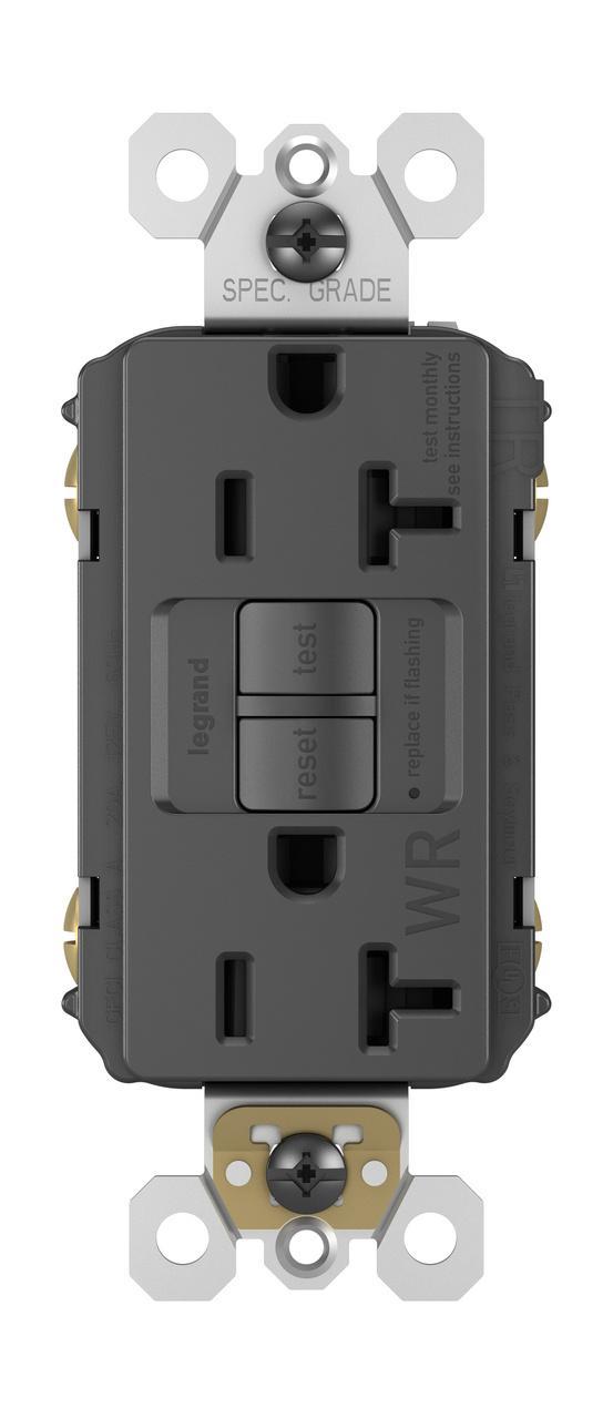 Pass & Seymour® 2097TRWRBK GFCI Receptacles
