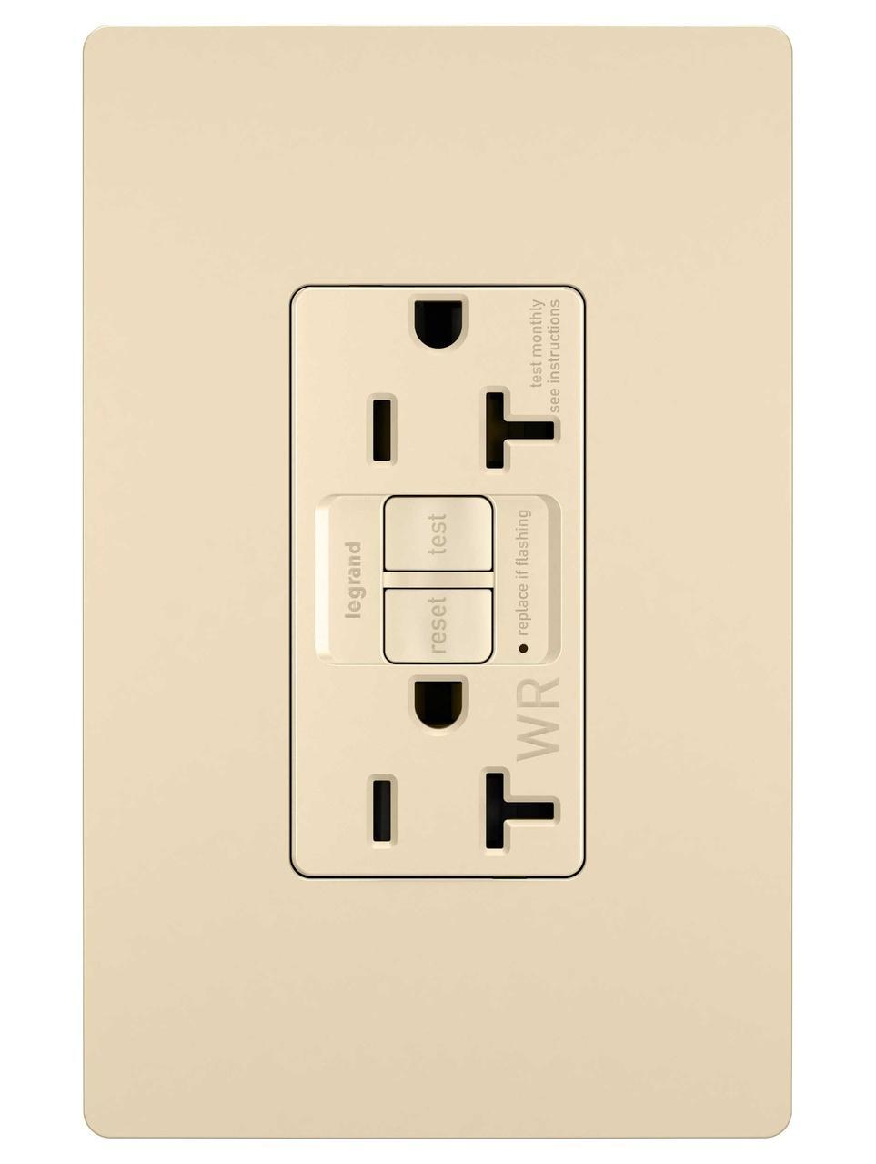 Pass & Seymour® 2097TRWRNAI GFCI Receptacles