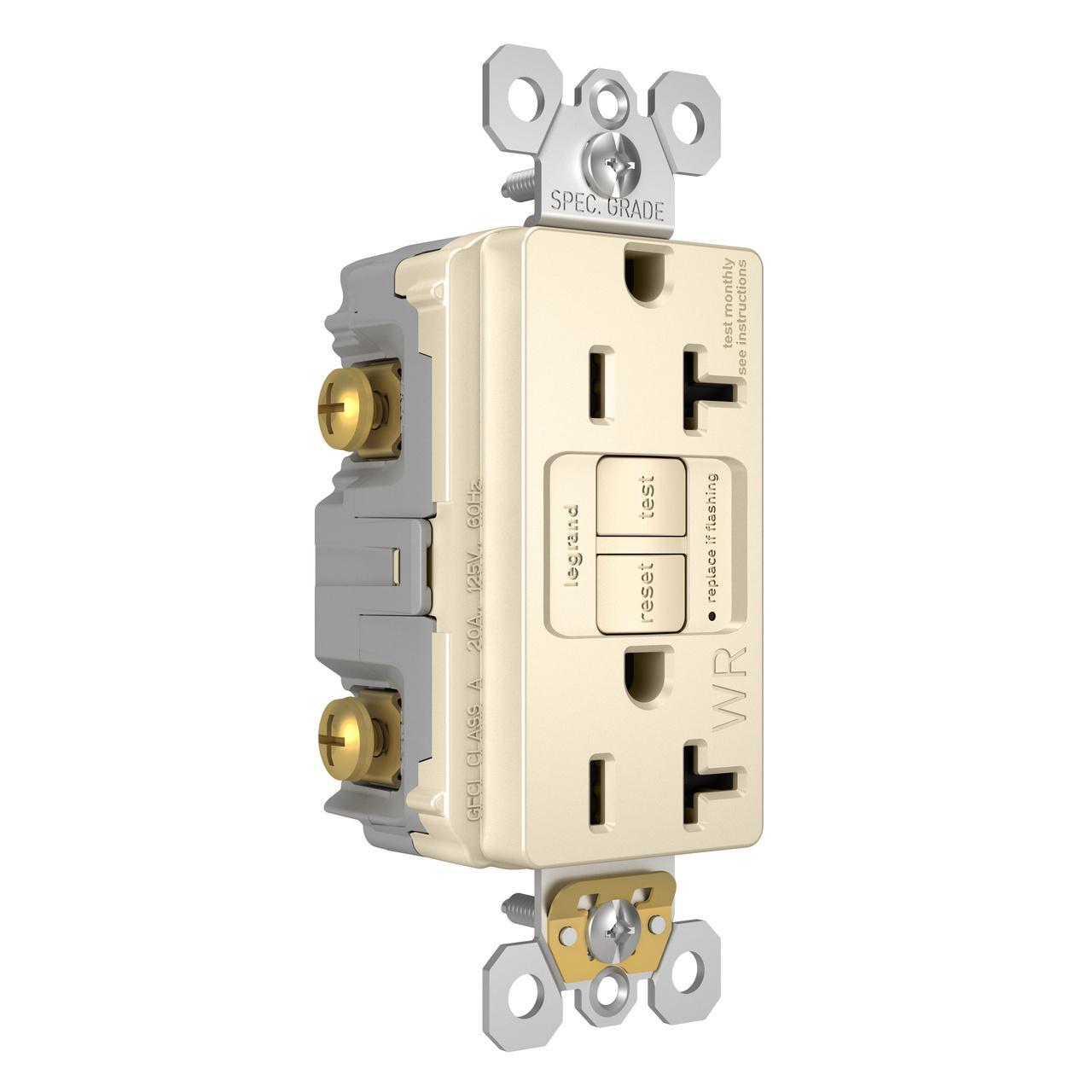 Pass & Seymour® 2097TRWRLA GFCI Receptacles