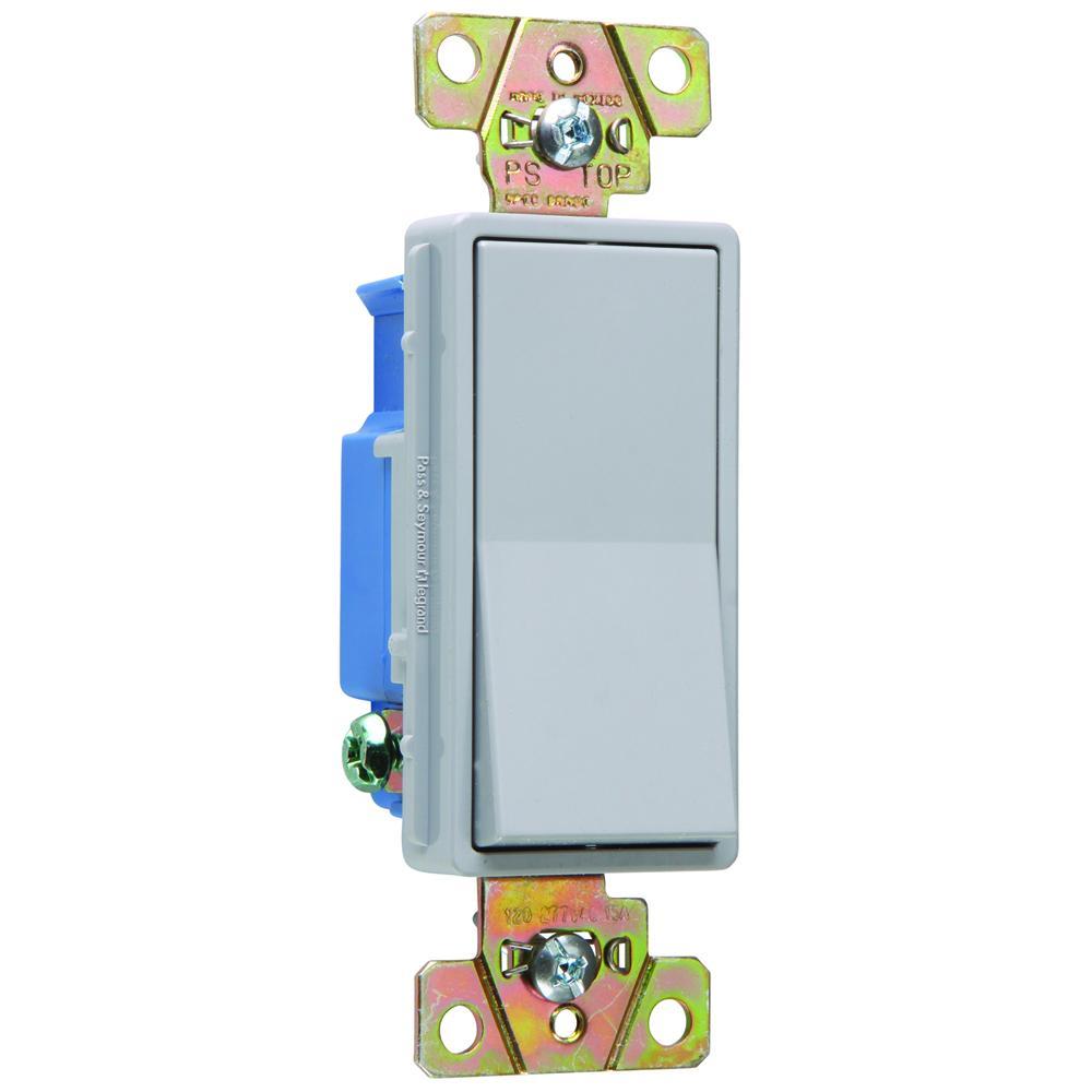 Pass & Seymour® 2601GRY Decorative Switches