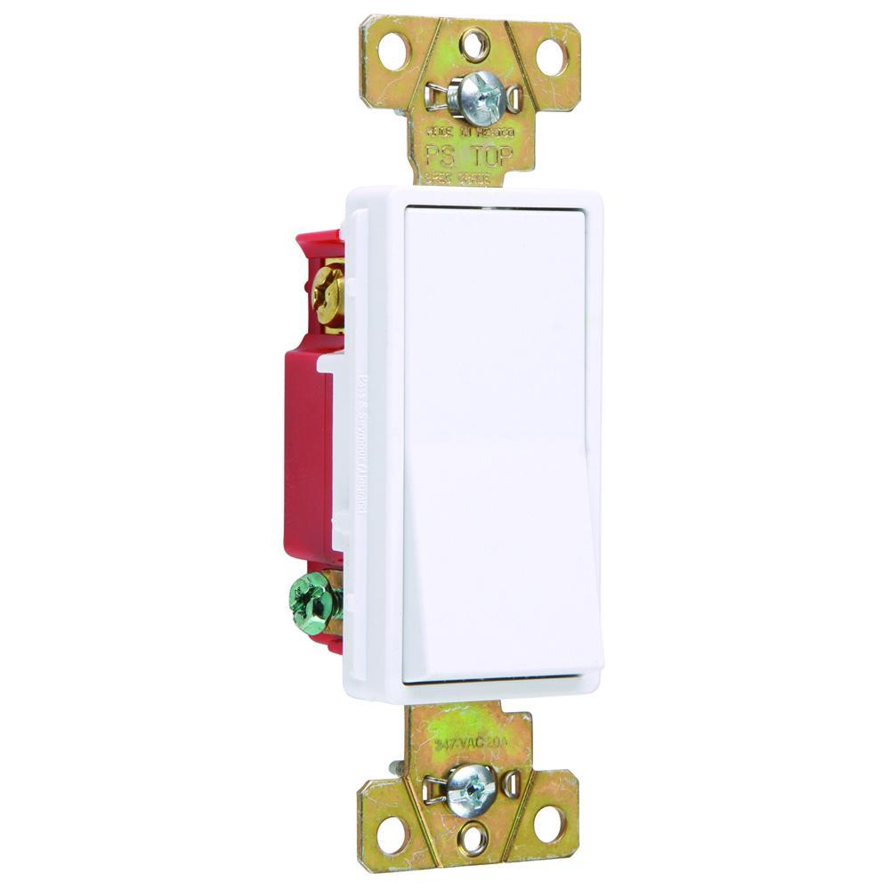 Pass & Seymour® 2623347W Decorative Switches
