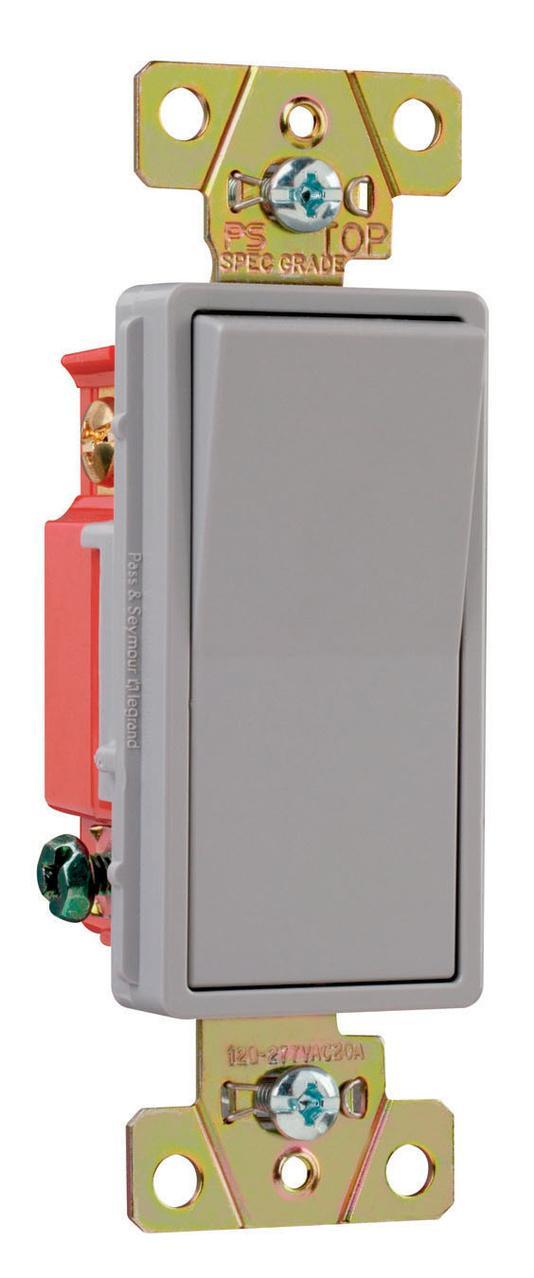 Pass & Seymour® 2623GRY Decorative Switches