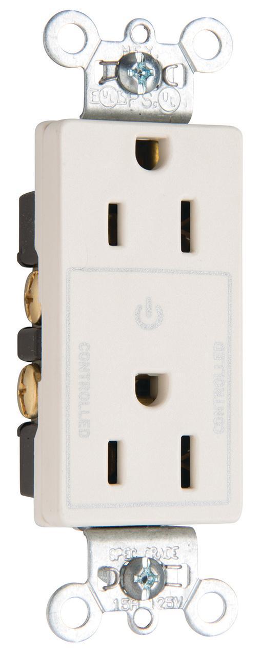 Pass & Seymour® 26252CHLA Straight Blade Receptacles