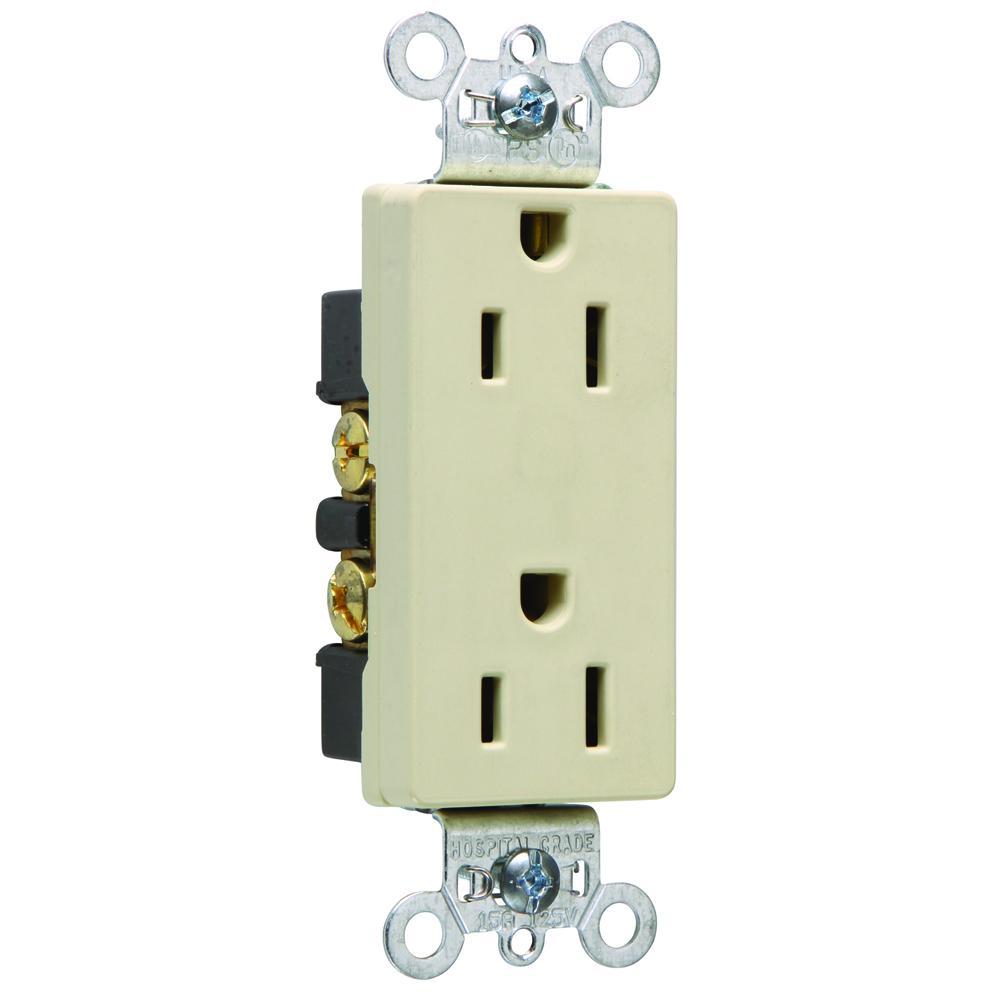 Pass & Seymour® 26252I Straight Blade Receptacles