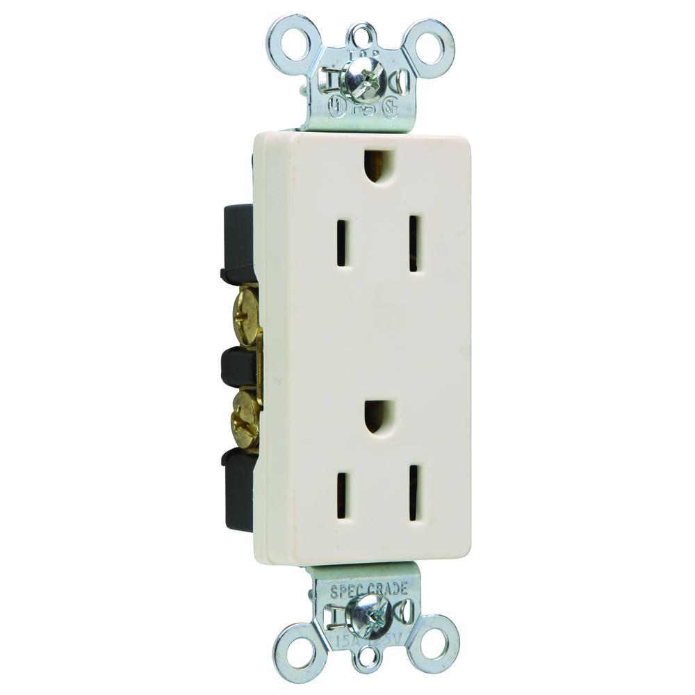 Pass & Seymour® 26252LA Straight Blade Receptacles