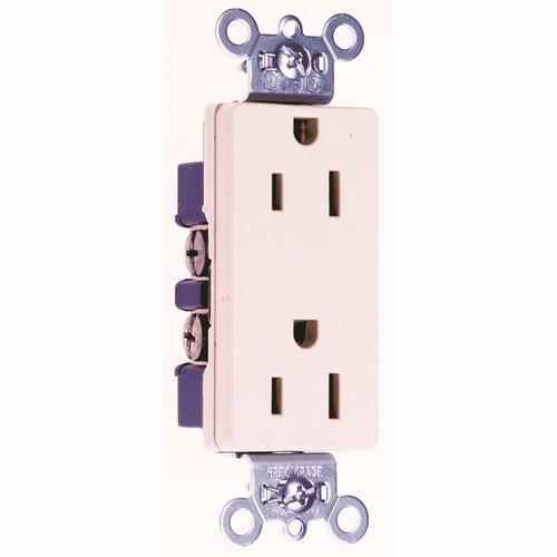 Pass & Seymour® 26252W Straight Blade Receptacles
