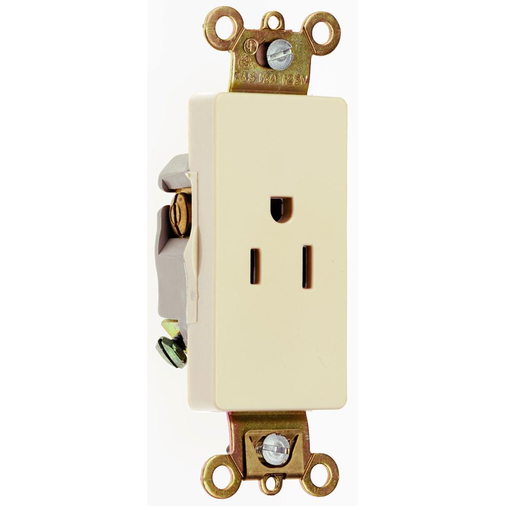 Pass & Seymour® 26261W Straight Blade Receptacles