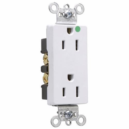 Pass & Seymour® 26262HGW Straight Blade Receptacles