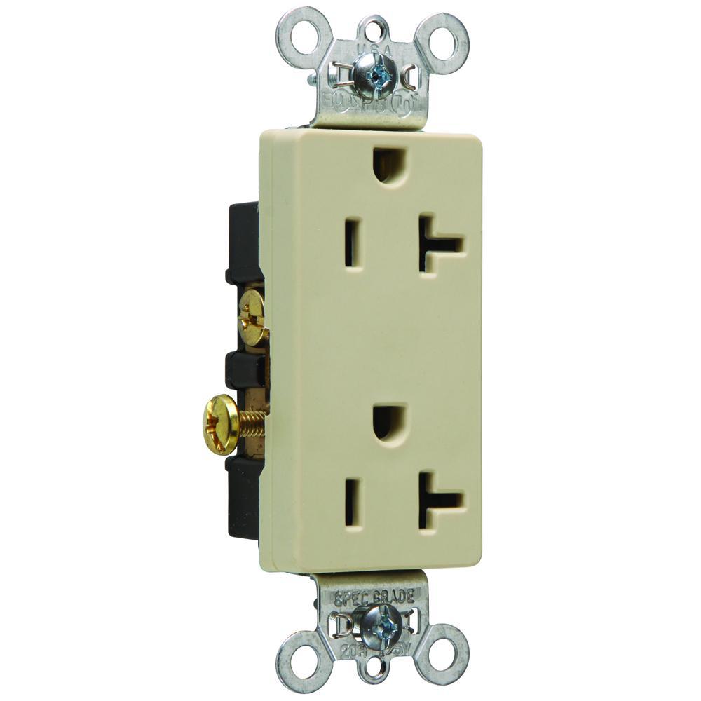 Pass & Seymour® 26342I Straight Blade Receptacles