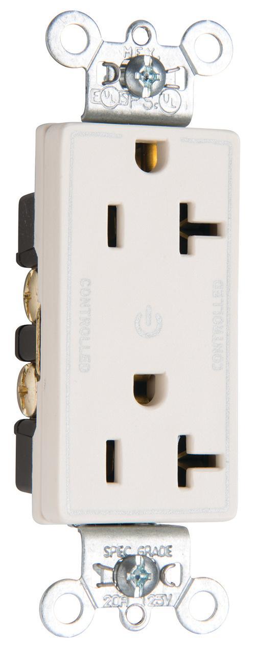 Pass & Seymour® TR26362CDLA Straight Blade Receptacles