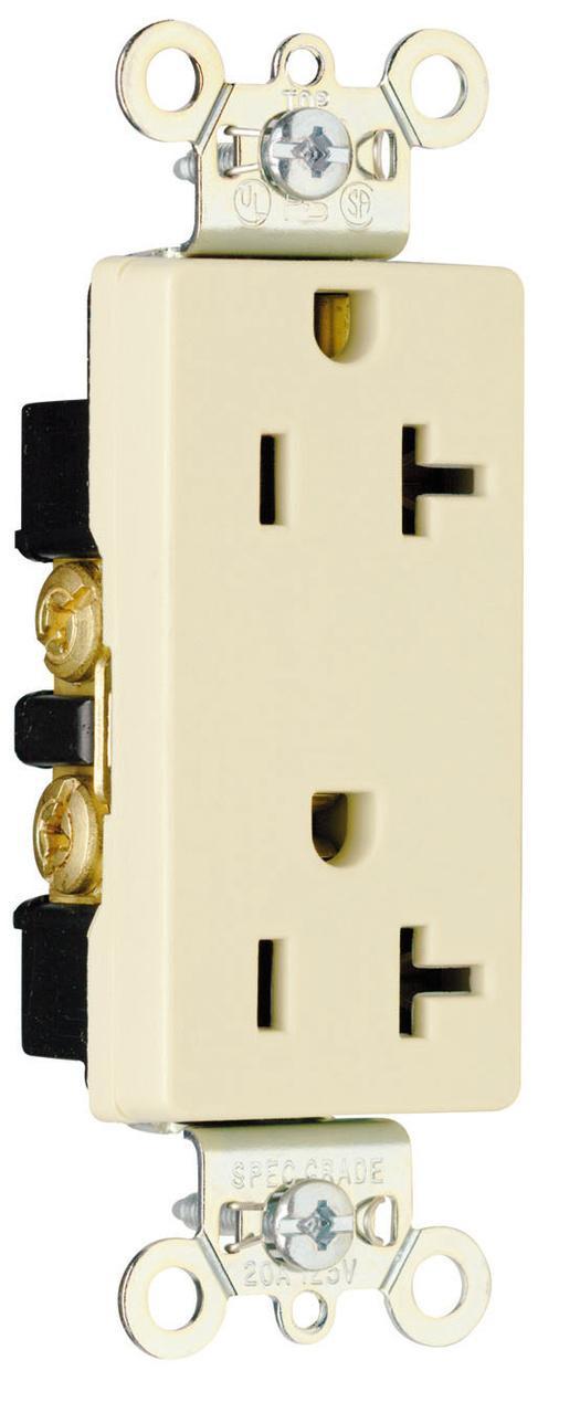 Pass & Seymour® 26352I Straight Blade Receptacles