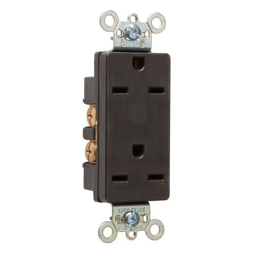 Pass & Seymour® 26652BK Straight Blade Receptacles