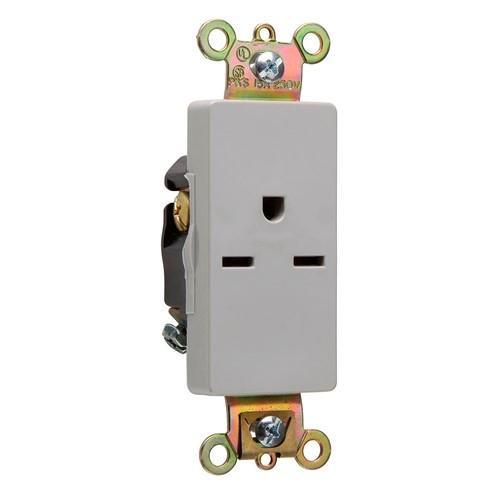 Pass & Seymour® 26661GRY Straight Blade Receptacles