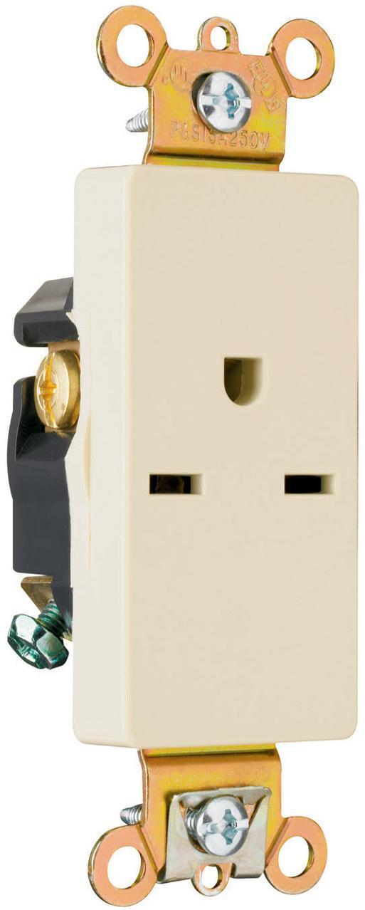 Pass & Seymour® 26661I Straight Blade Receptacles