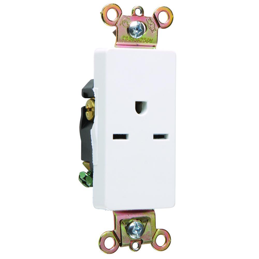 Pass & Seymour® 26661W Straight Blade Receptacles