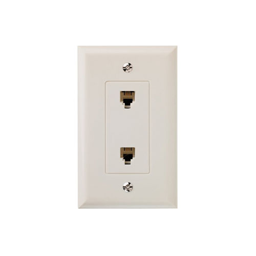 Pass & Seymour® 26TE24-LA Phone Wallplates