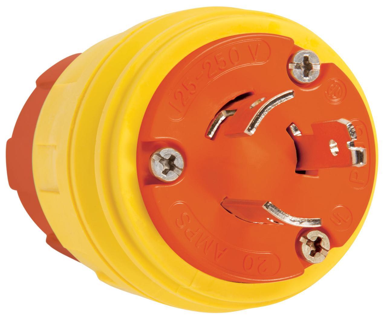 Pass & Seymour® 26W08AM Locking Plugs
