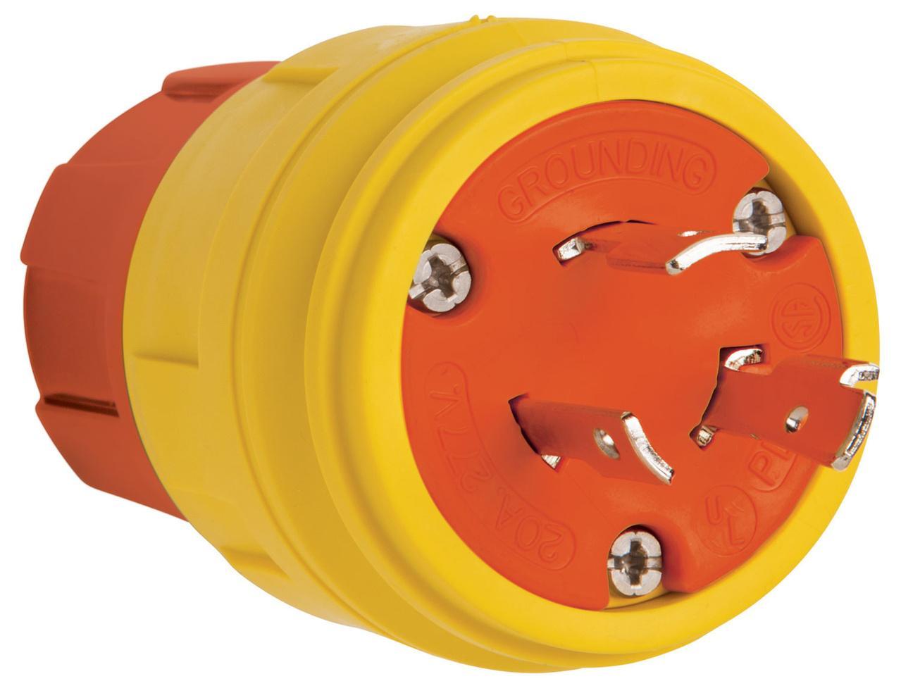 Pass & Seymour® 26W49AM Locking Plugs