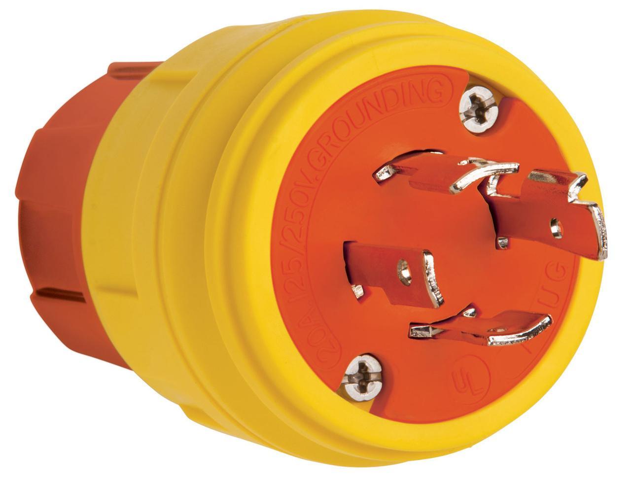 Pass & Seymour® 26W74AM Locking Plugs