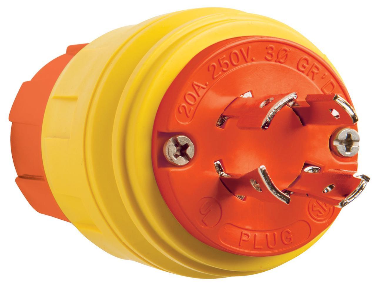 Pass & Seymour® 26W75AM Locking Plugs