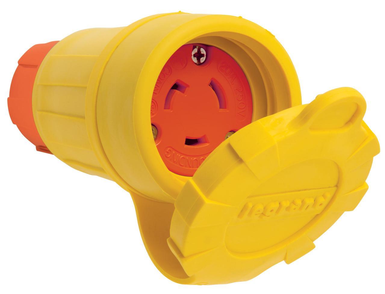 Pass & Seymour® 27W47AM Locking Connectors