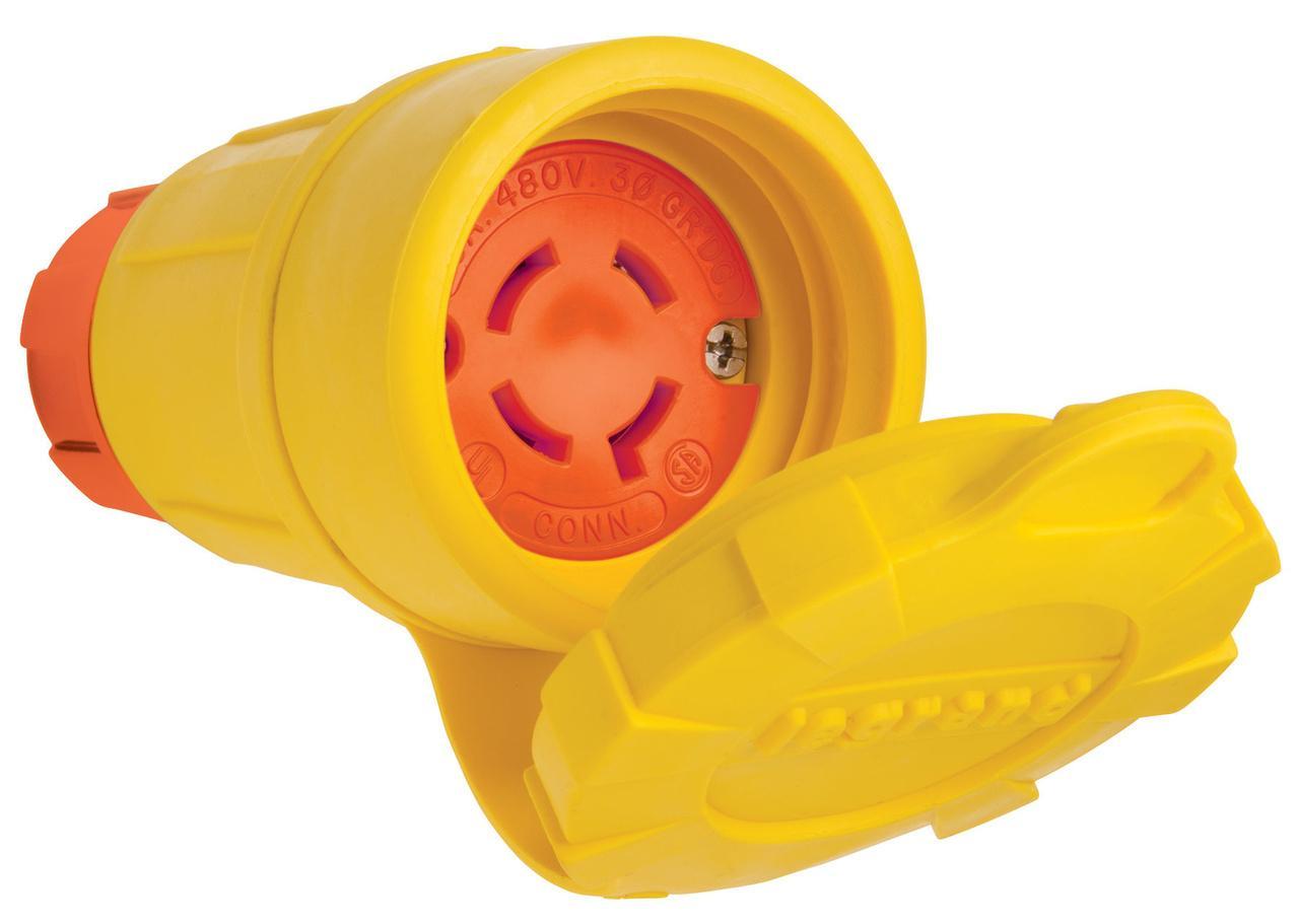 Pass & Seymour® 27W76AM Locking Connectors