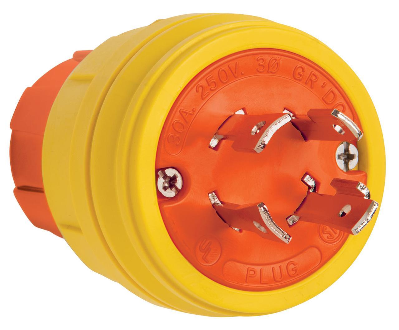 Pass & Seymour® 28W75AM Locking Plugs