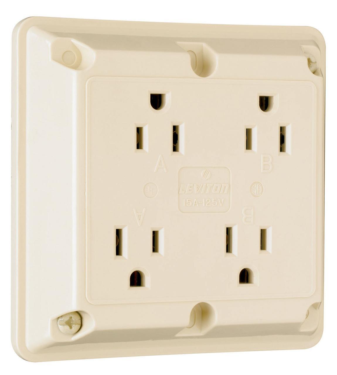 Pass & Seymour® 415I Straight Blade Receptacles