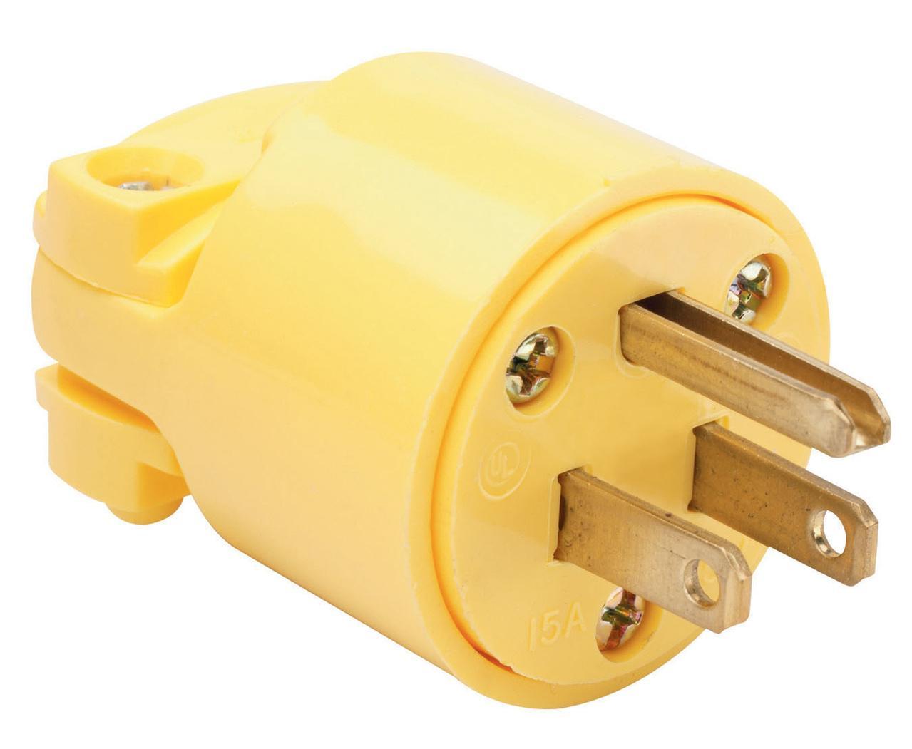 Pass & Seymour® 4867Y Straight Blade Plugs