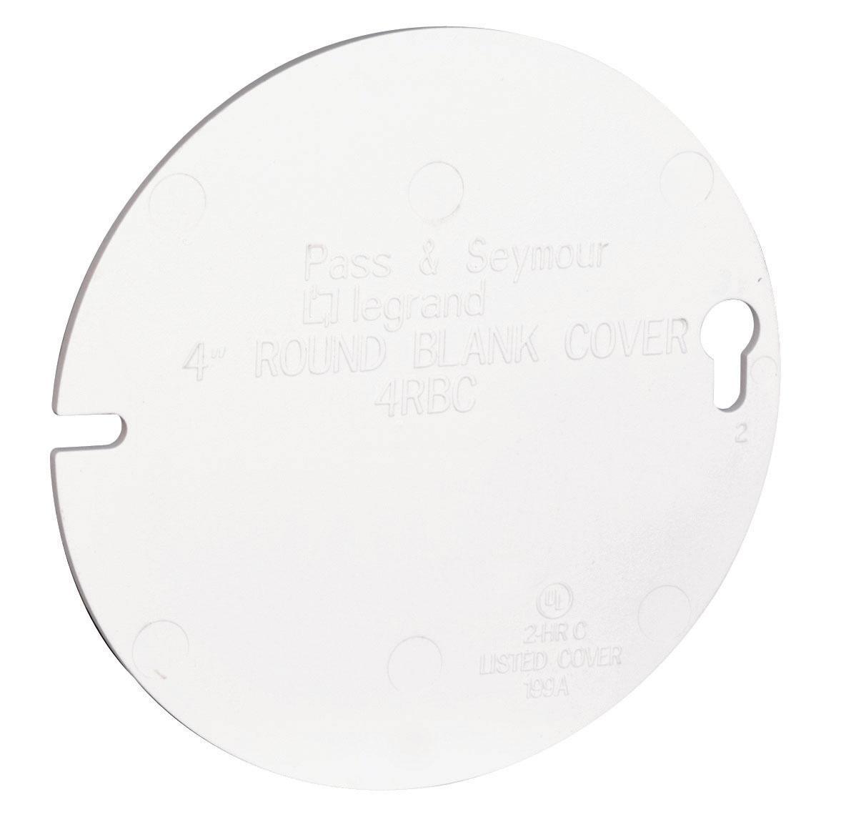 Pass & Seymour® 4RBCW Round Box Covers