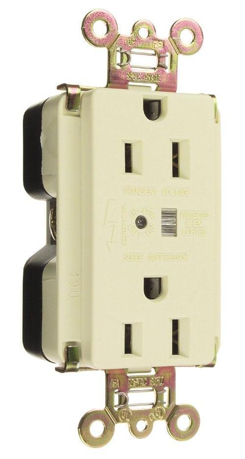 Pass & Seymour® 5262SP Straight Blade Receptacles
