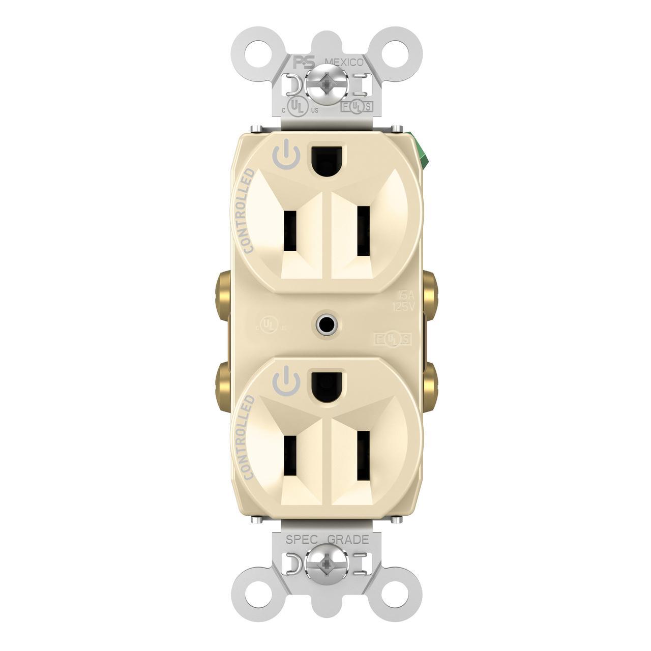 Pass & Seymour® 5262CDLA Straight Blade Receptacles