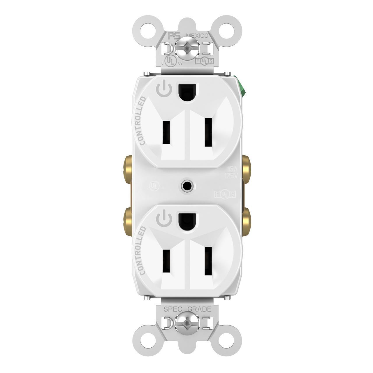 Pass & Seymour® 5262CDW Straight Blade Receptacles
