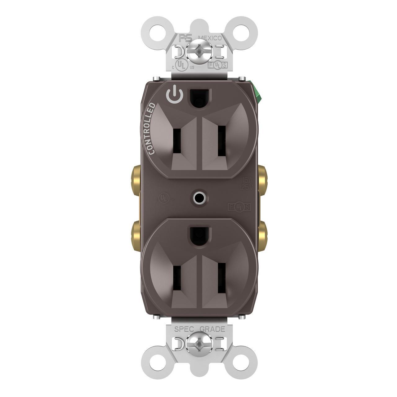 Pass & Seymour® 5262CH Straight Blade Receptacles