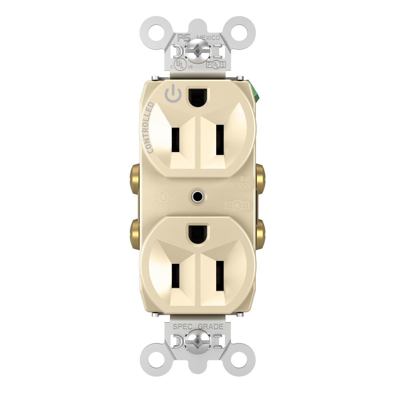 Pass & Seymour® 5262CHI Straight Blade Receptacles