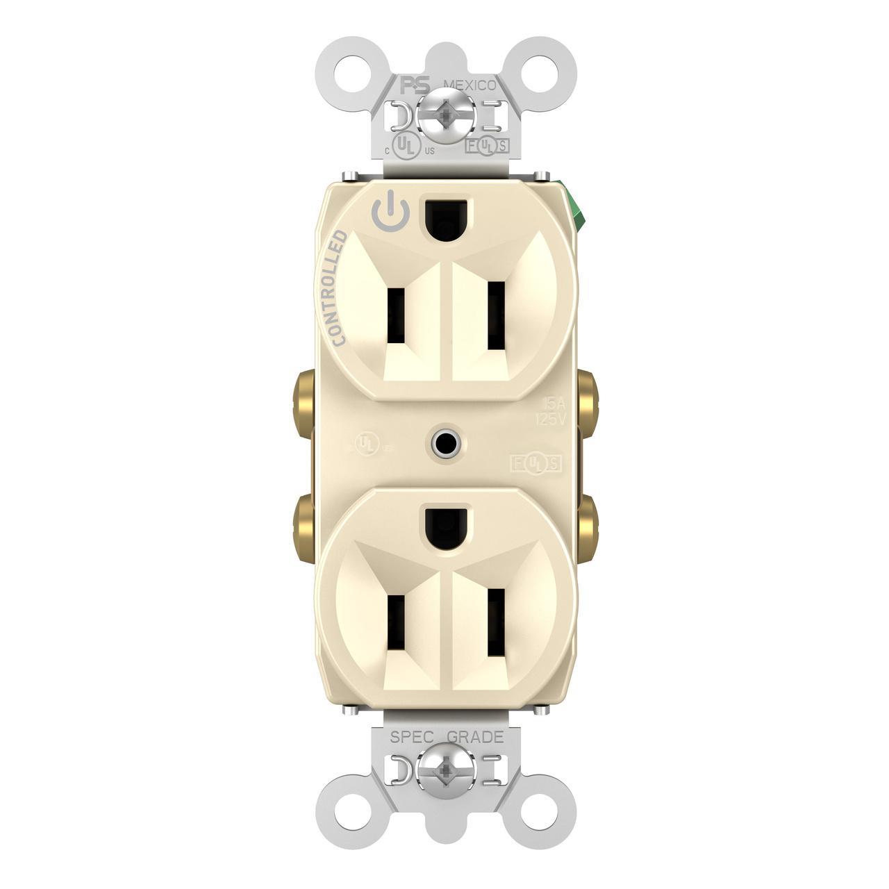 Pass & Seymour® 5262CHLA Straight Blade Receptacles