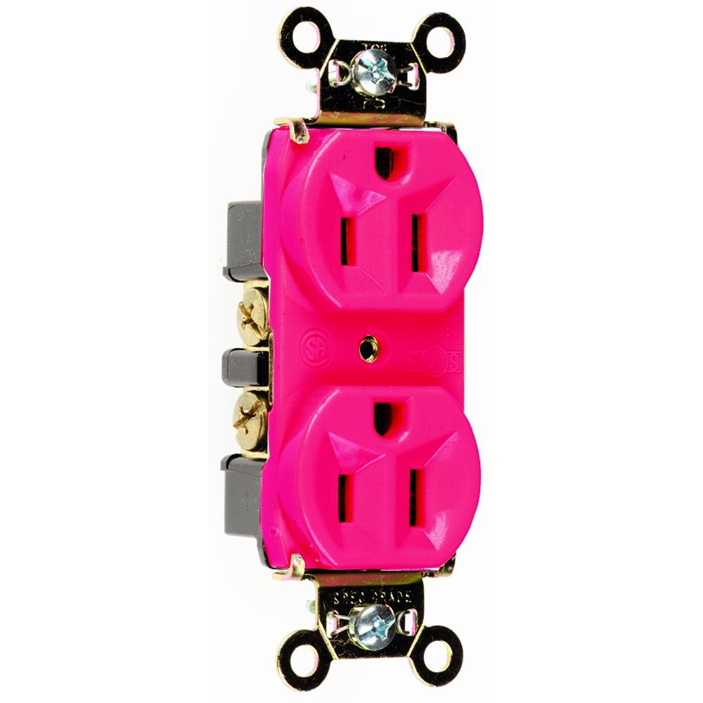 Pass & Seymour® 5262RED Straight Blade Receptacles