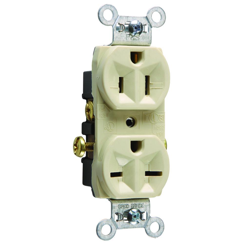Pass & Seymour® 5290I Straight Blade Receptacles