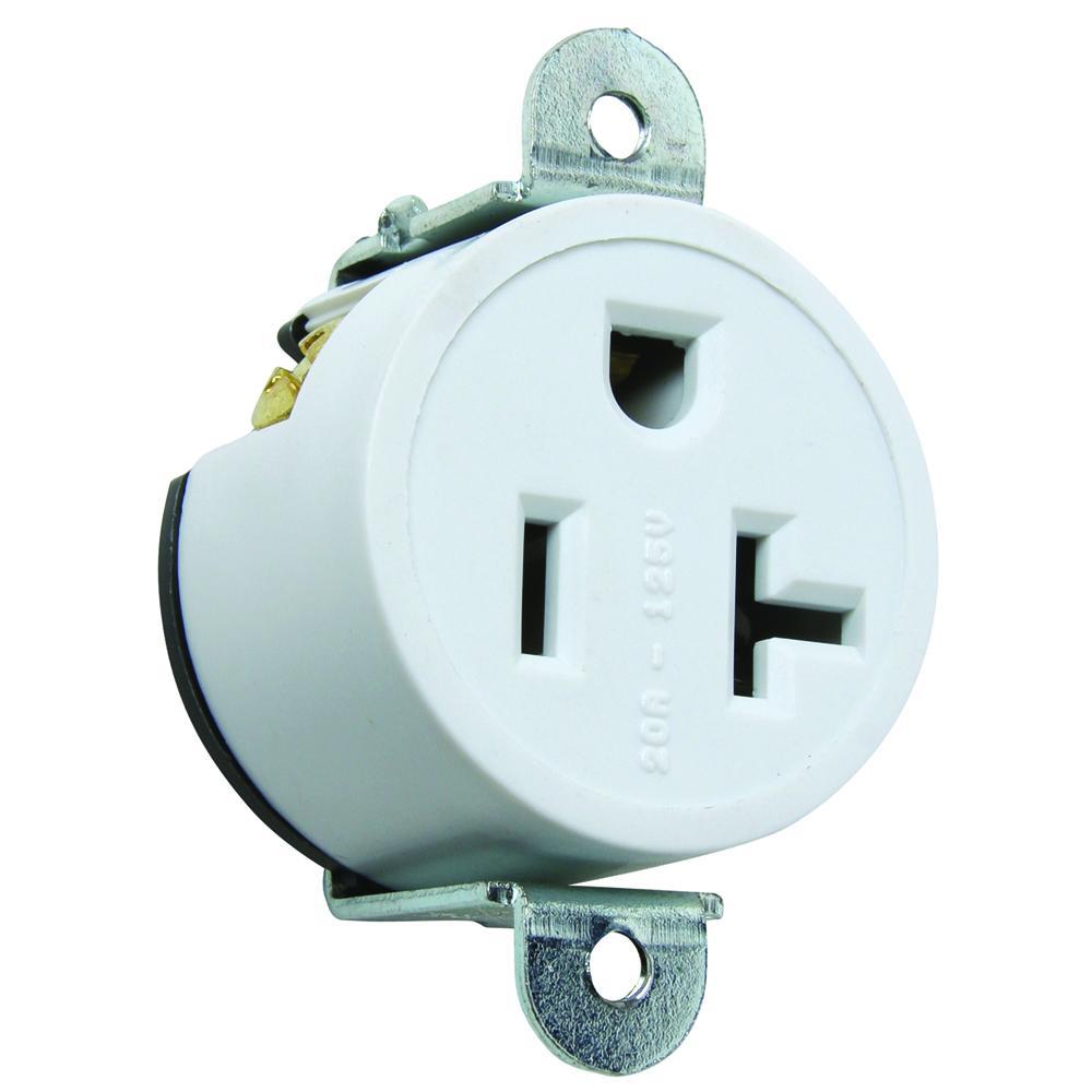 Pass & Seymour® 5358W Straight Blade Receptacles