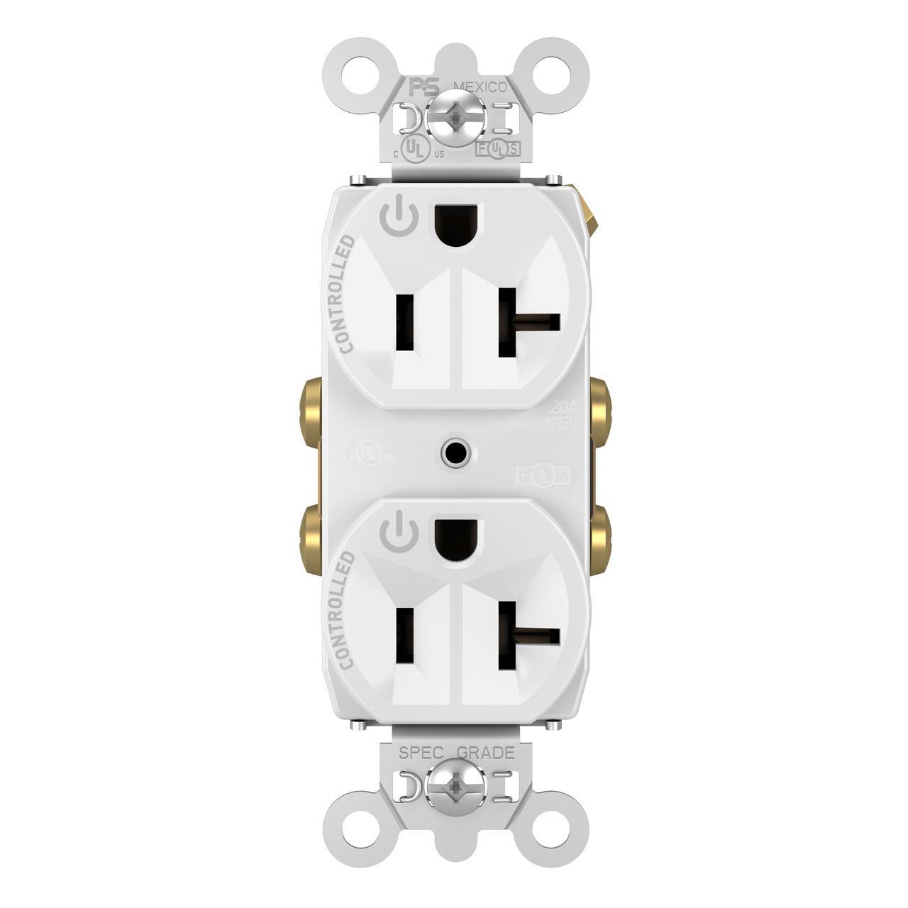 Pass & Seymour® 5362CDW Straight Blade Receptacles