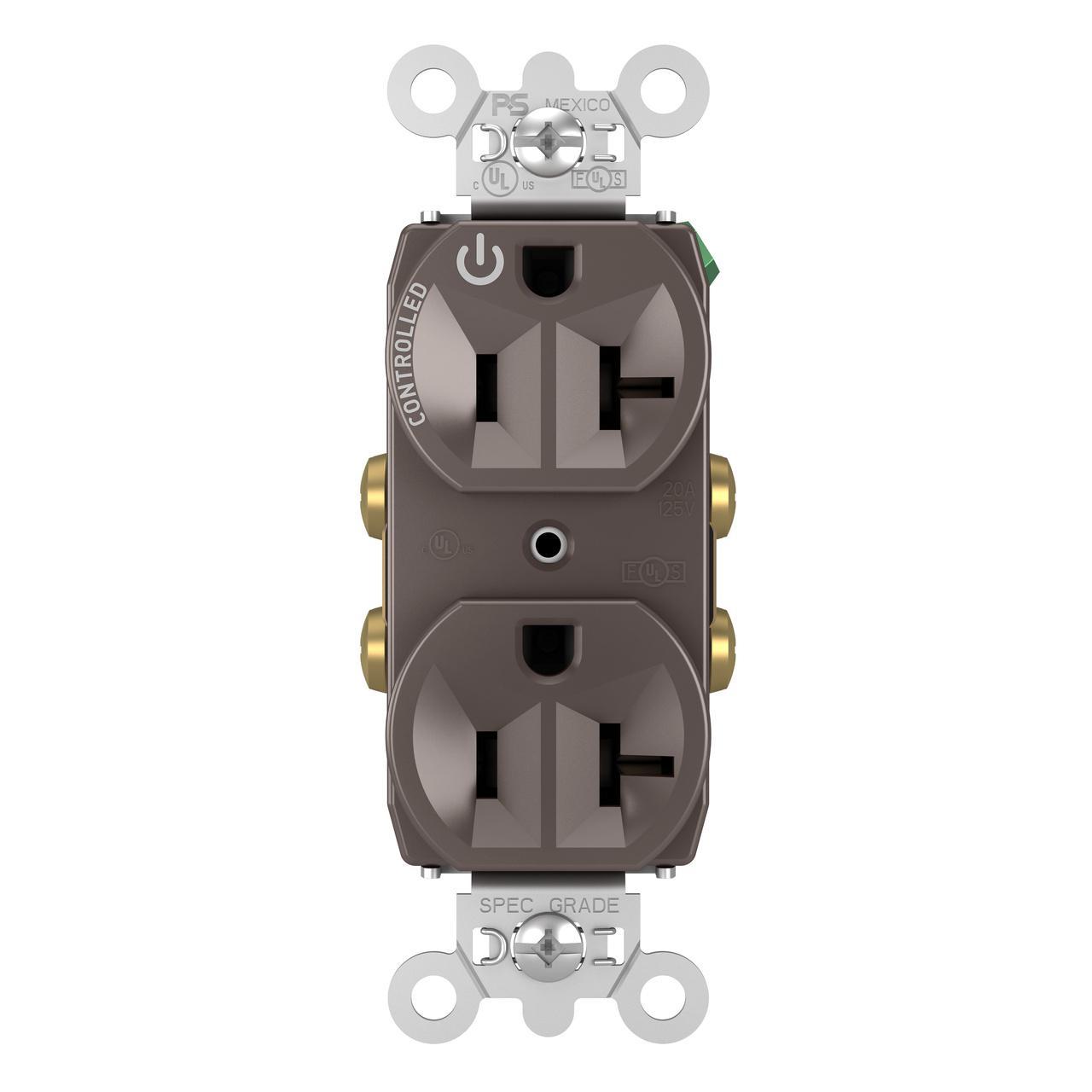 Pass & Seymour® 5362CH Straight Blade Receptacles