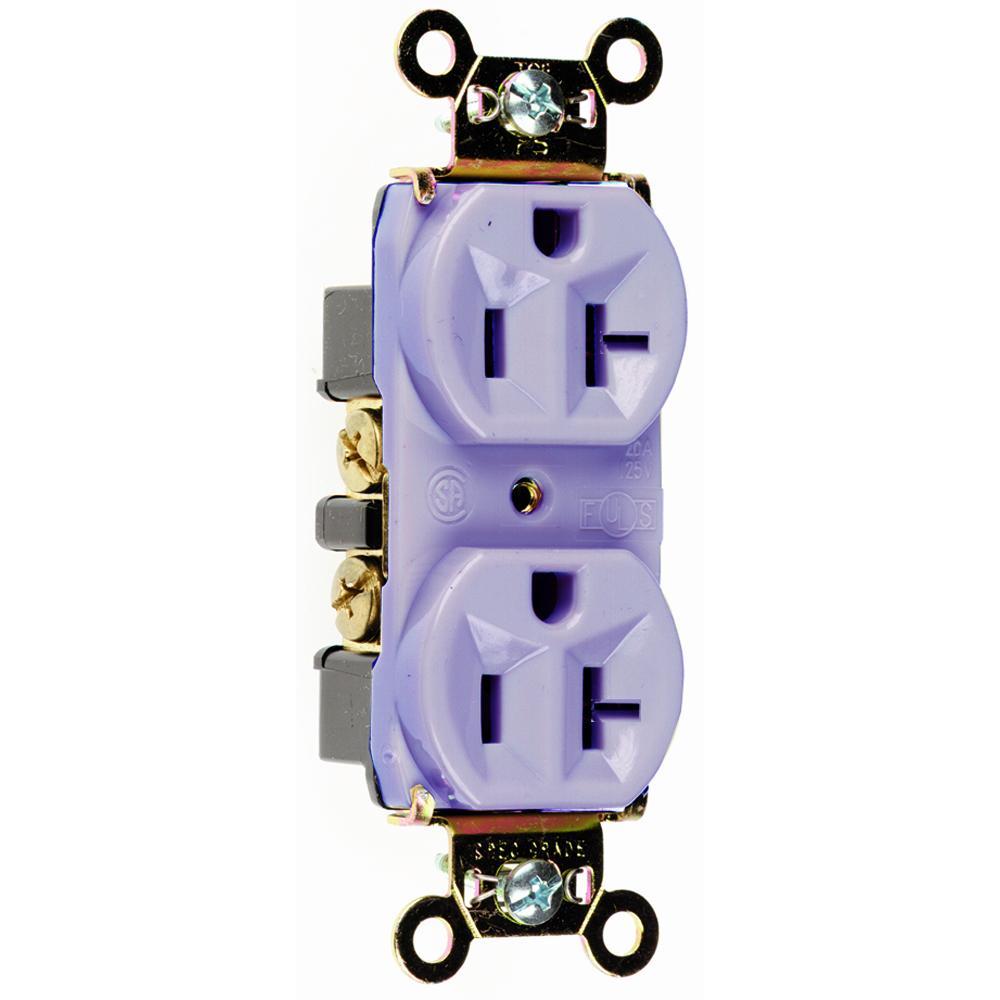Pass & Seymour® 5362GRY Straight Blade Receptacles