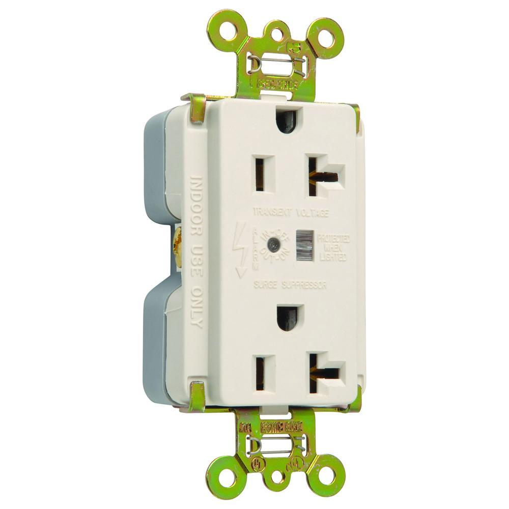 Pass & Seymour® 5362LASP Straight Blade Receptacles